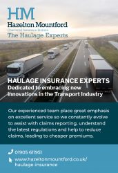 Haulage Insurance Experts
