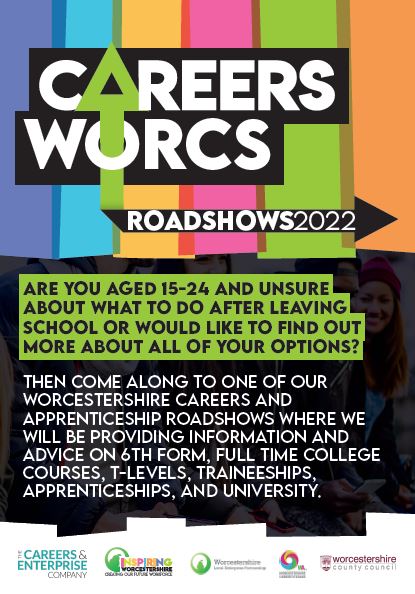 Worcestershire Careers and Apprenticeship Roadshows 2022